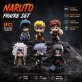 Ninja Warrior Anime Mini Figure Set – 6PCS Collectible Edition