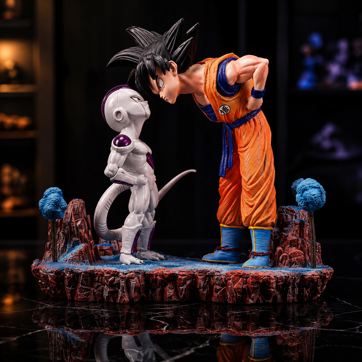 Goku vs Freeza Face-Off Statue – Dragon Ball Collector Edition